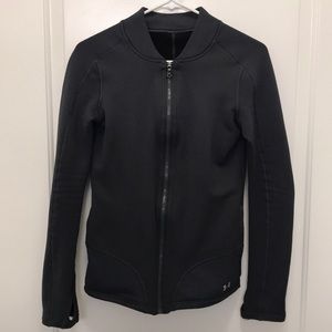 Dark grey under armour zip up